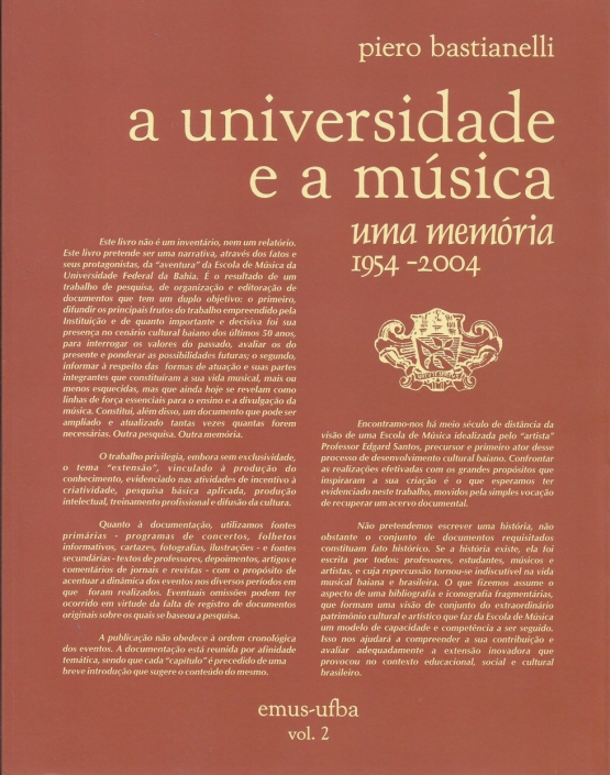 A Universidade e a Música – Vol. 2